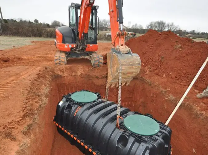 septic tank installation