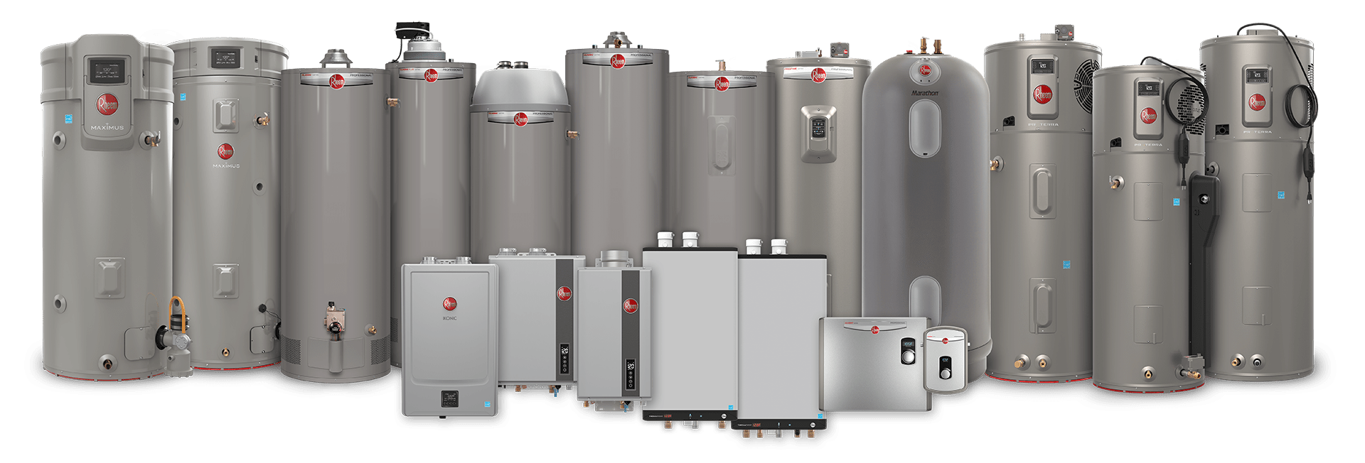 Rheem Water Heaters - Full Line